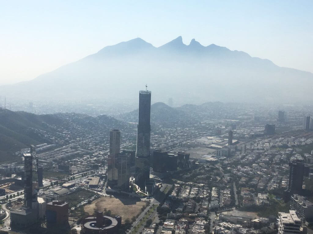 calidad de aire en Monterrey